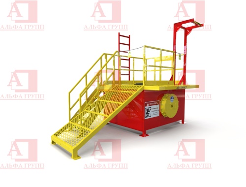 Учебно-тренировочный полигон Альпинист ОЗП04 (Модуль замкнутого пространства).